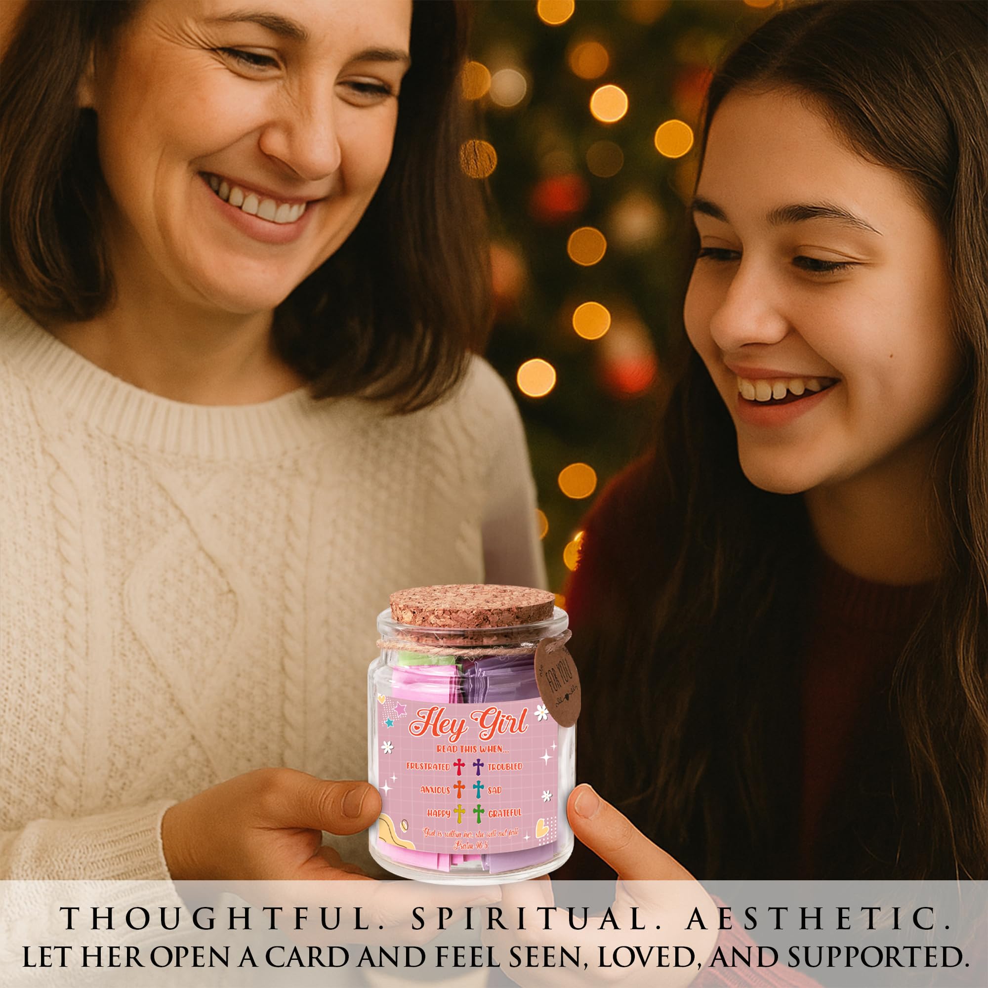 Southlisa Bible Verse Jar held in hand for daily reflections.