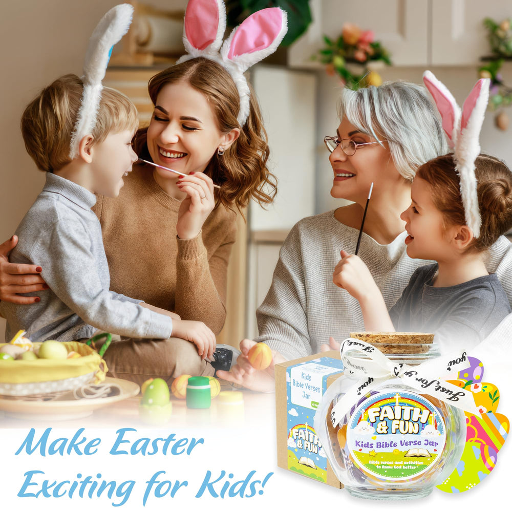 Easter basket ready SOUTHLISA verse jar adds meaningful surprise