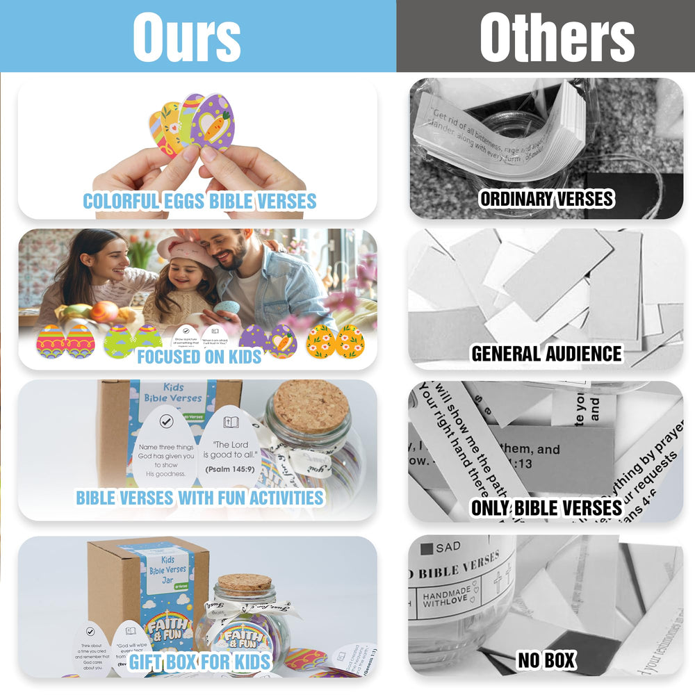 SOUTHLISA Kids Bible Verse Jar cards displayed for meaningful inspiration