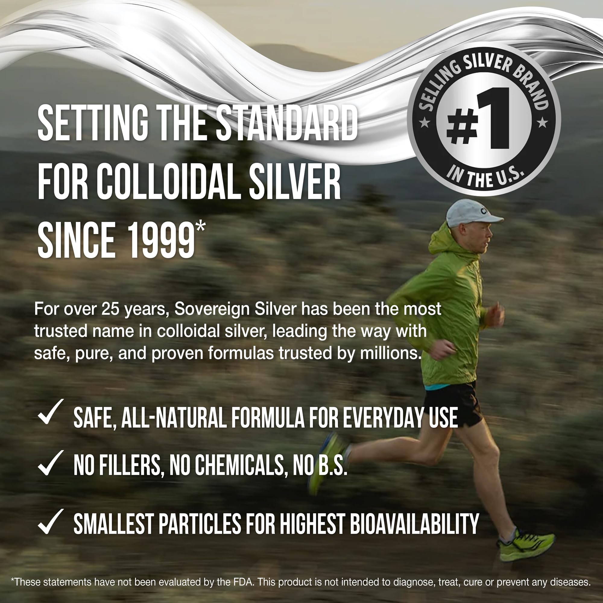 Sovereign Silver First Aid Gel can be covered with a bandage.