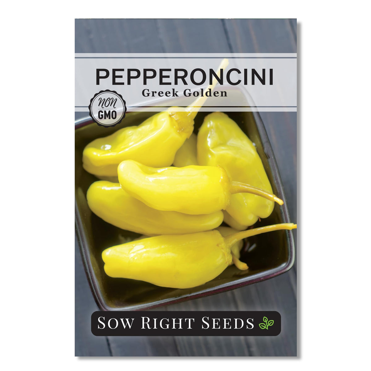 Sow Right Seeds Greek Golden Pepperoncini seed pack for home gardens