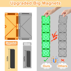 Soyee safe rounded edges tiles ensure kid-friendly, supervised play.