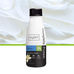 Ingredients panel of Soylent Vanilla Complete Protein