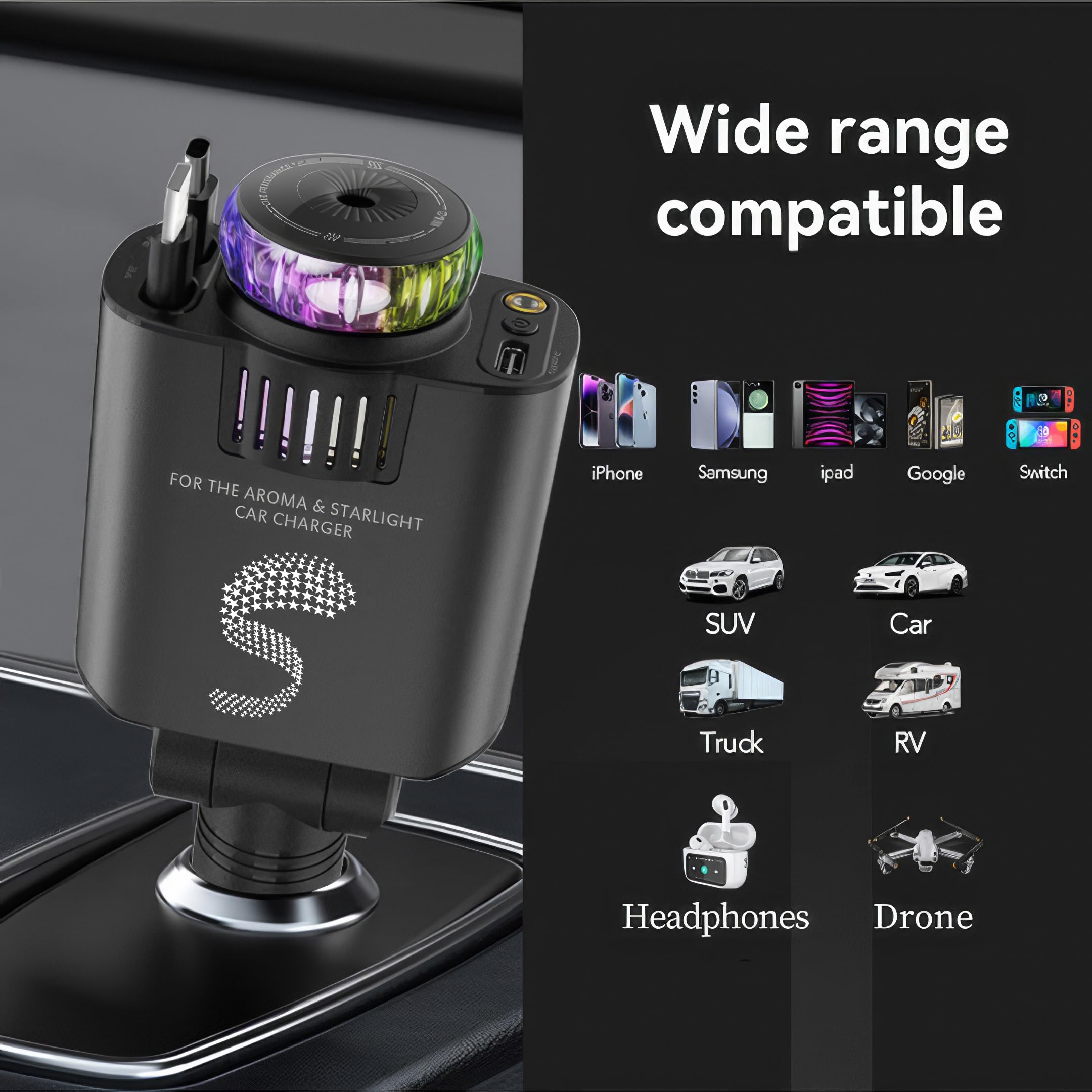 Sozun USB-C and Lightning ports enable multi-device charging on the go
