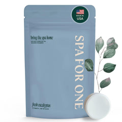 Spa For One eucalyptus shower steamers pack—refreshing aromatherapy for the shower