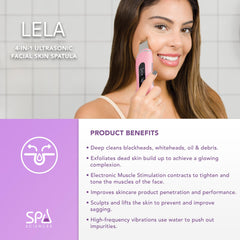 Spa Sciences LELA pore extraction in action for refined pores