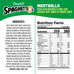 SpaghettiOs Meatballs ready-to-eat in a cozy bowl.