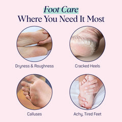 Tea tree oil in SpaLife foot sockies for refreshing care.