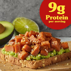 Pack of SPAM Bacon Single pouches keeps meals convenient.