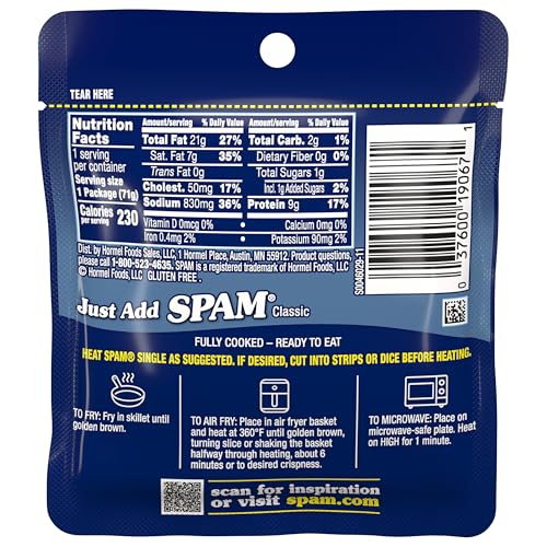 SPAM Classic macaroni-cheese adds hearty flavor to dinner.