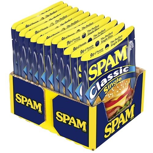 SPAM Classic omelet-boost enhances busy morning meals.