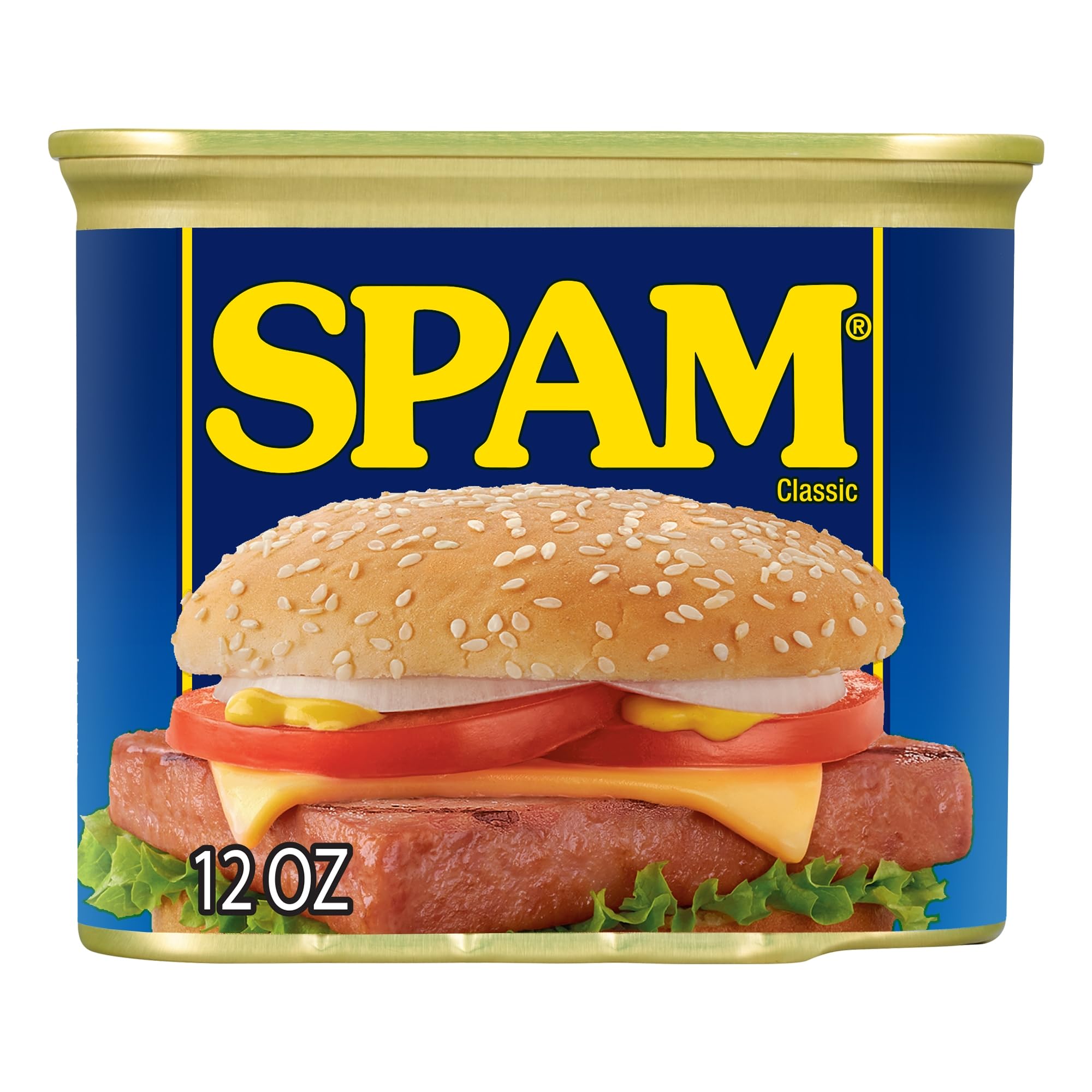 SPAM Classic pan sizzle image, ideal for quick skillet meals.