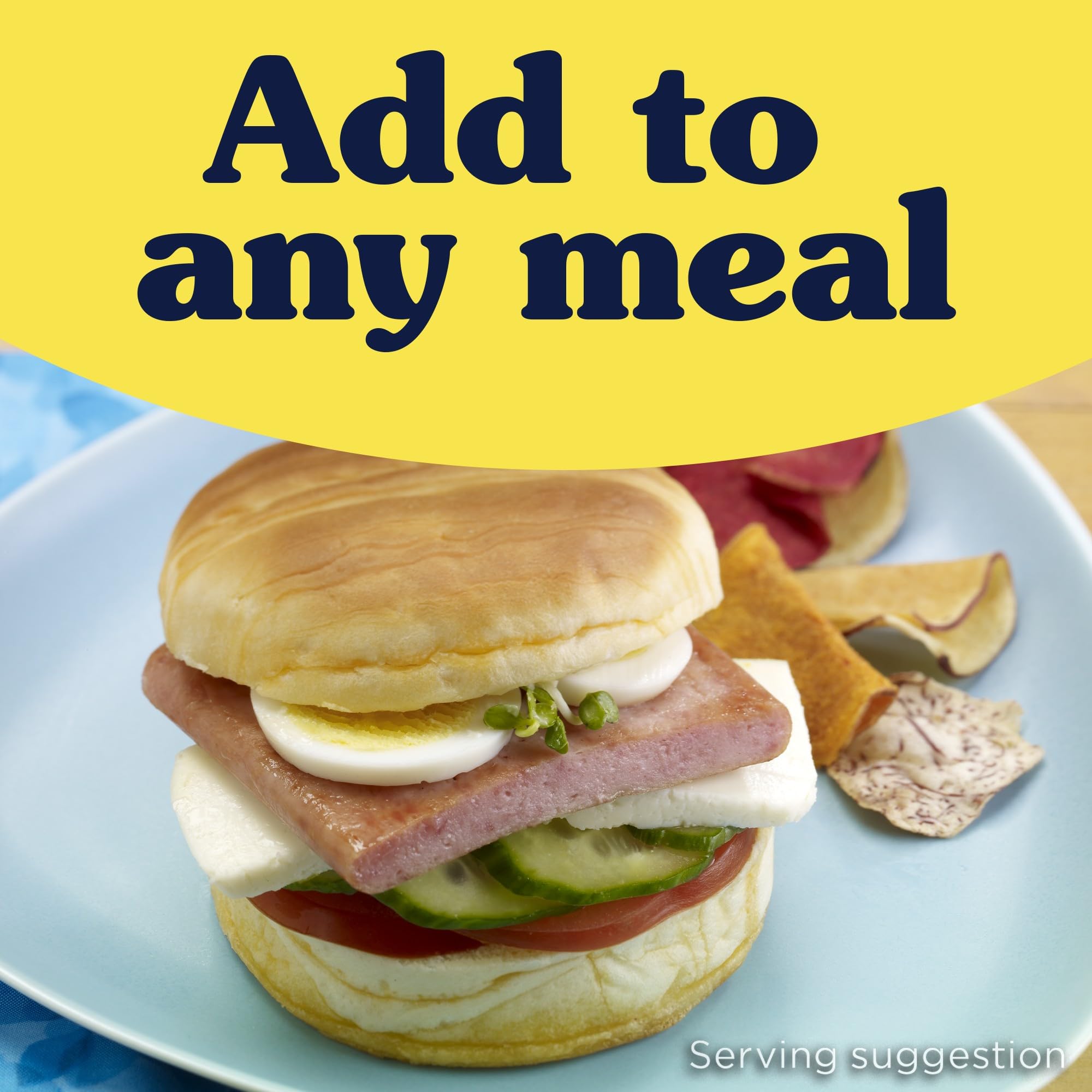 SPAM Lite Singles on burgers add melty, meaty goodness.