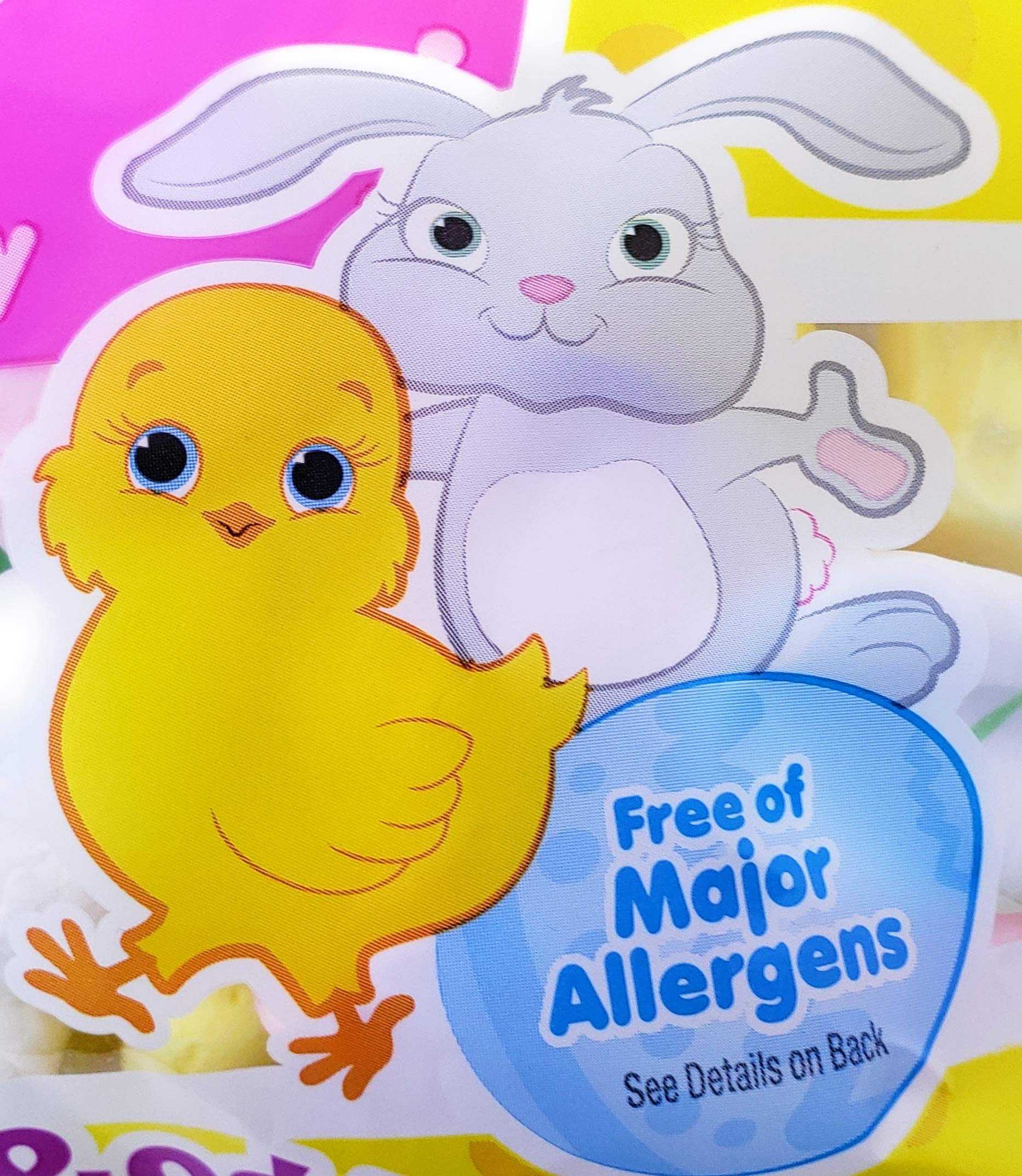 Children enjoy colorful Spangler bunnies and chicks