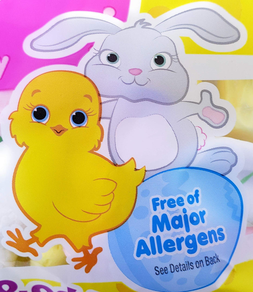 Children enjoy colorful Spangler bunnies and chicks
