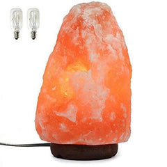Spantik 7-inch Himalayan salt lamp with dimmer for a warm ambient glow
