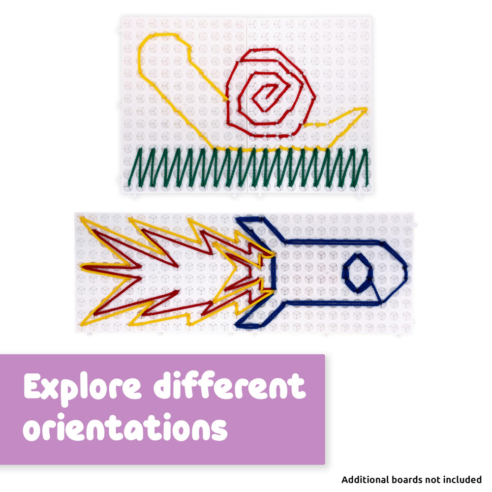 SPARK & WOW draw and pattern creation supports early writing and creativity.