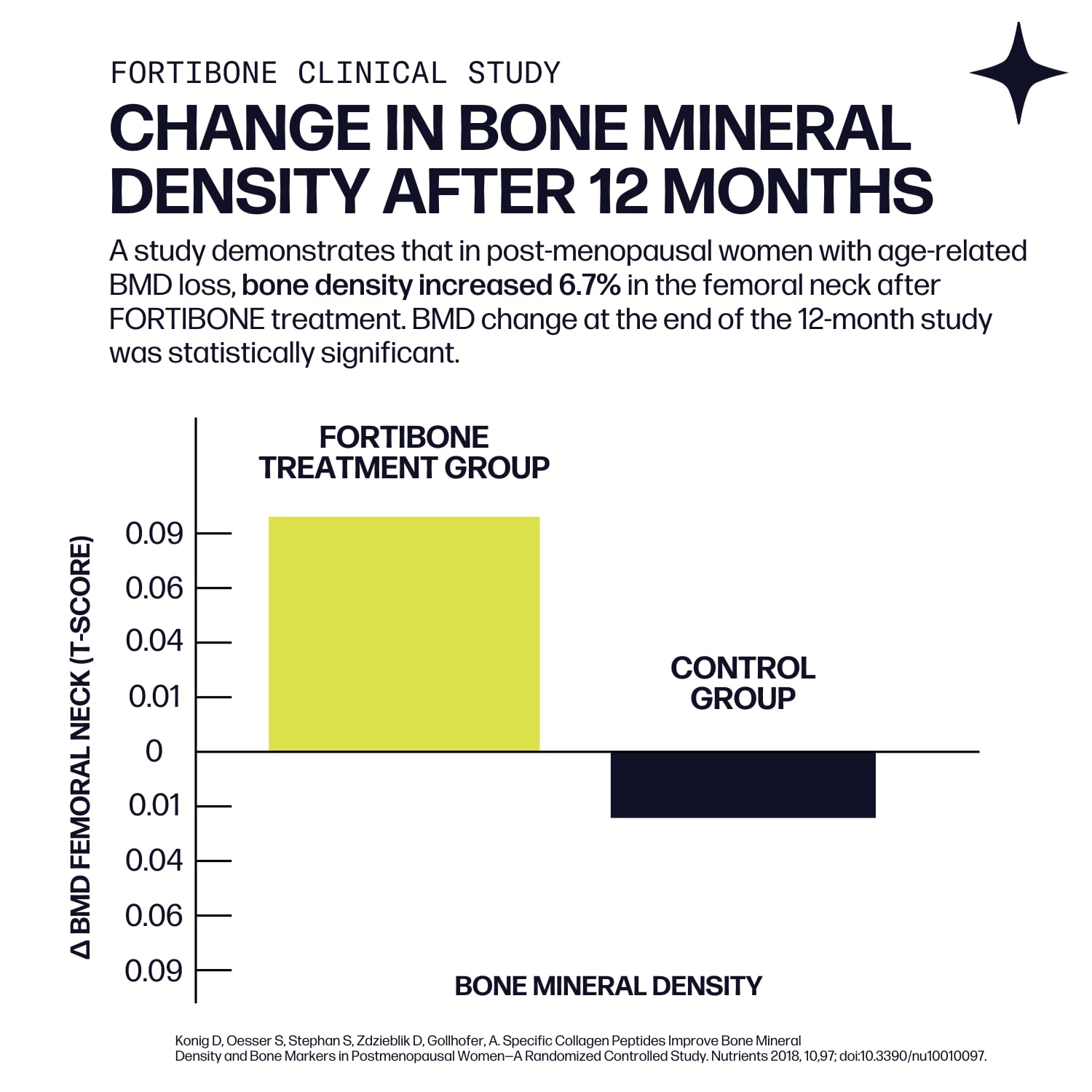 Sparkle Wellness Fortibone bone health illustration showing resilience.