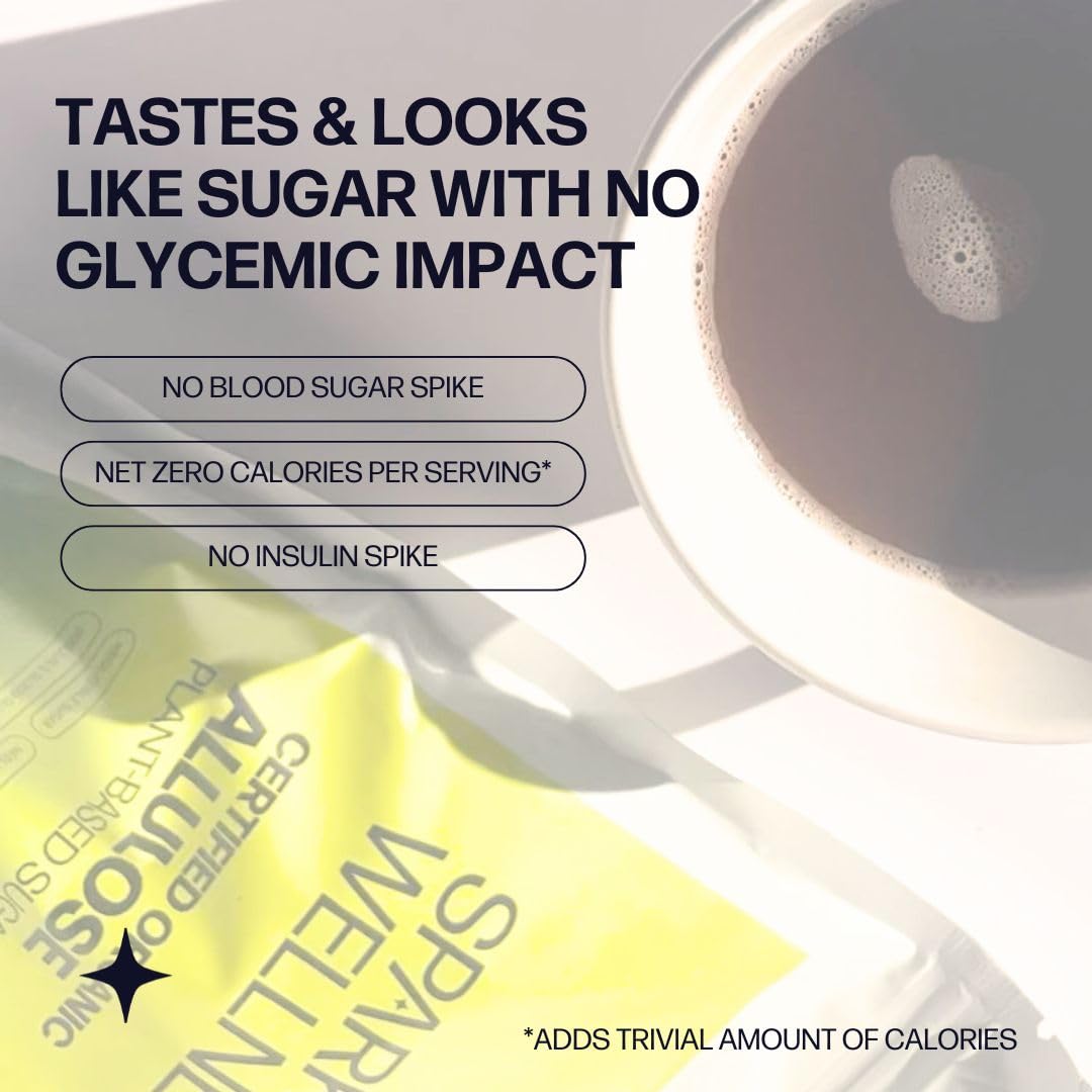 Sparkle Wellness Organic Allulose in a kitchen scene, ideal for everyday sweetening