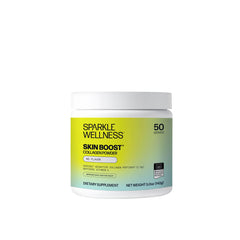 Sparkle Wellness VERISOL collagen bottle with no flavor formula for skin support.