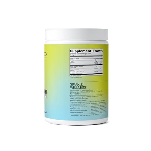 VERISOL powder dissolving in water for hydration and skin health
