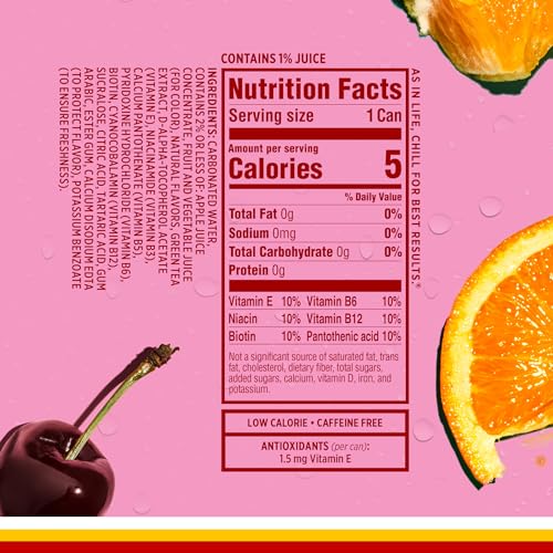 Sparkling Ice Fruit Punch 10-pack, low calorie option for gatherings.