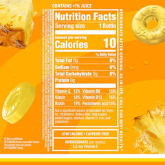 Sparkling Ice Lifesavers Pineapple pack of 12 bottles ready for sharing.