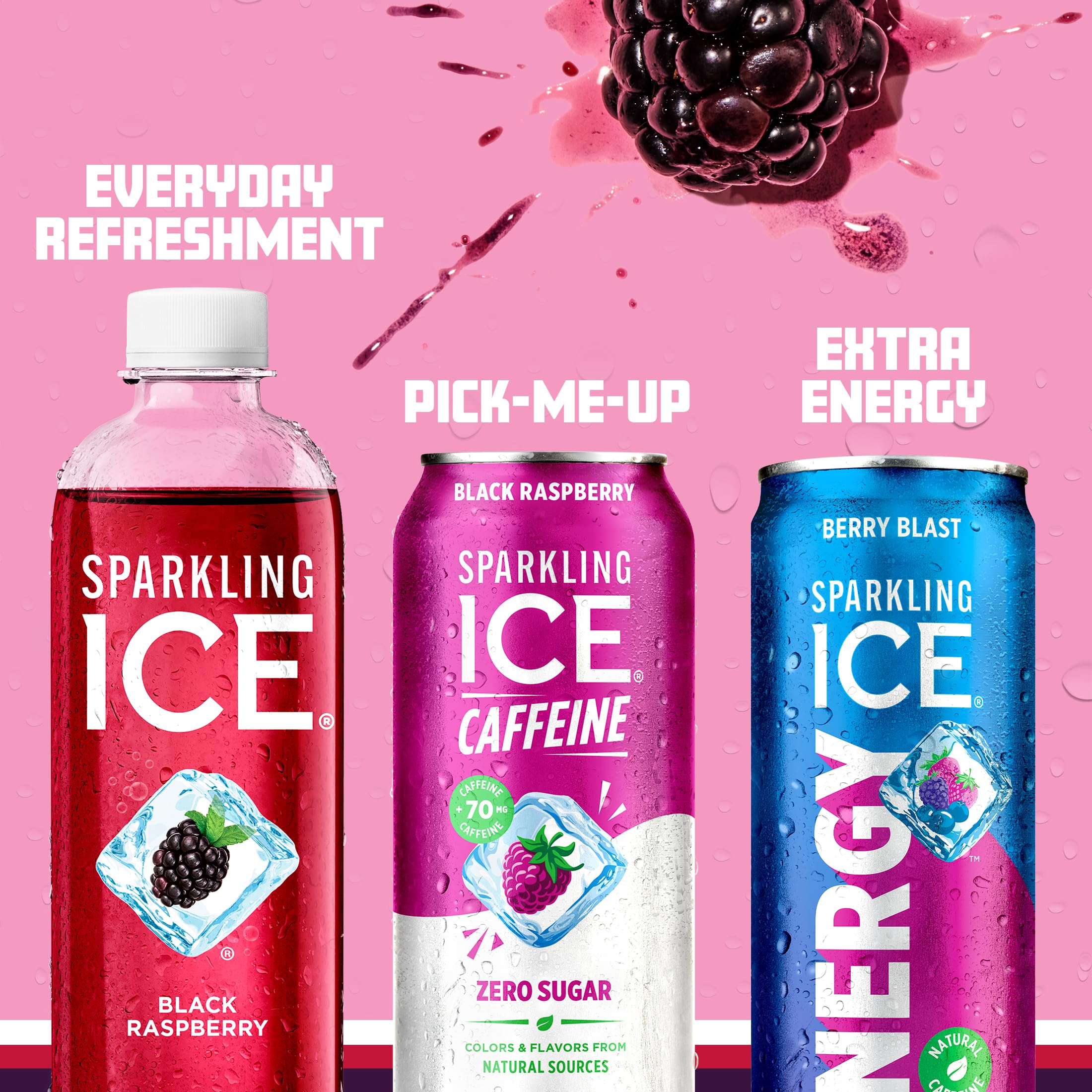 Sparkling Ice recyclable can icon indicating eco-friendly packaging