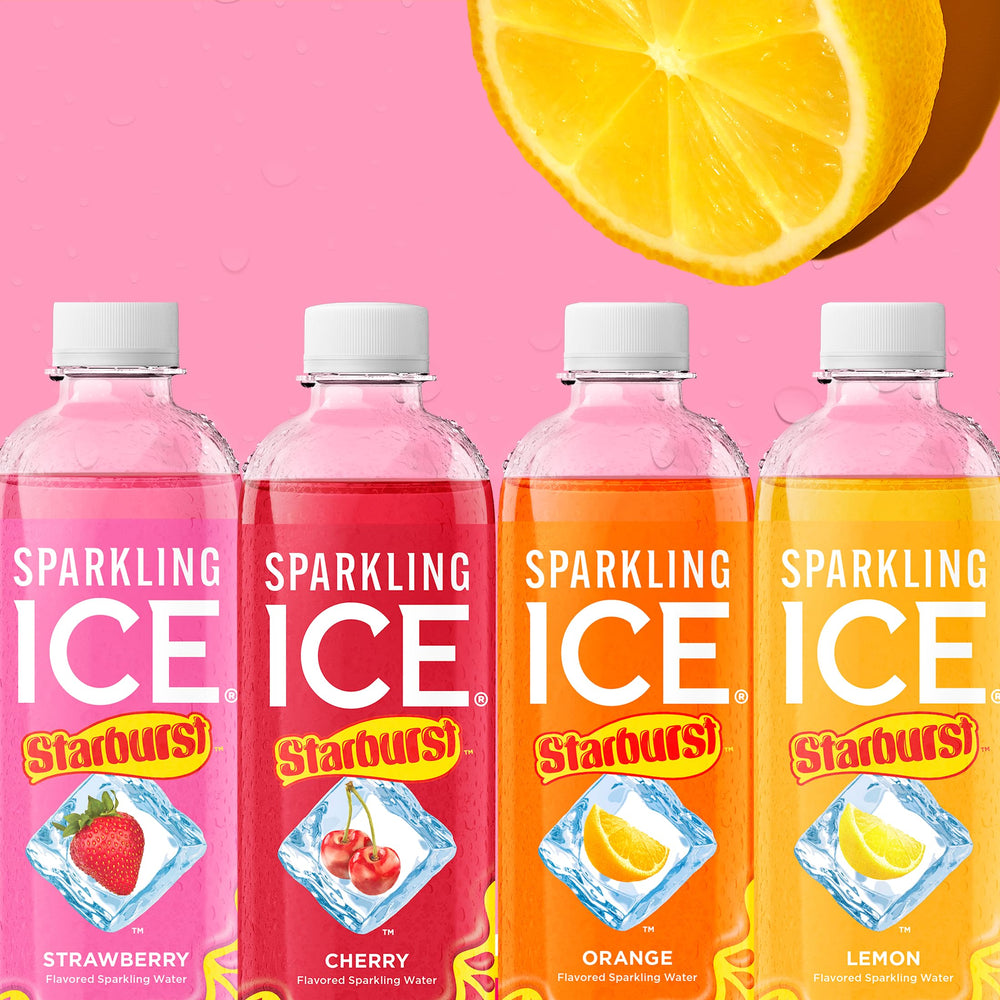 Serving idea: cold STARBURST Lemon with water for a flavorful break.
