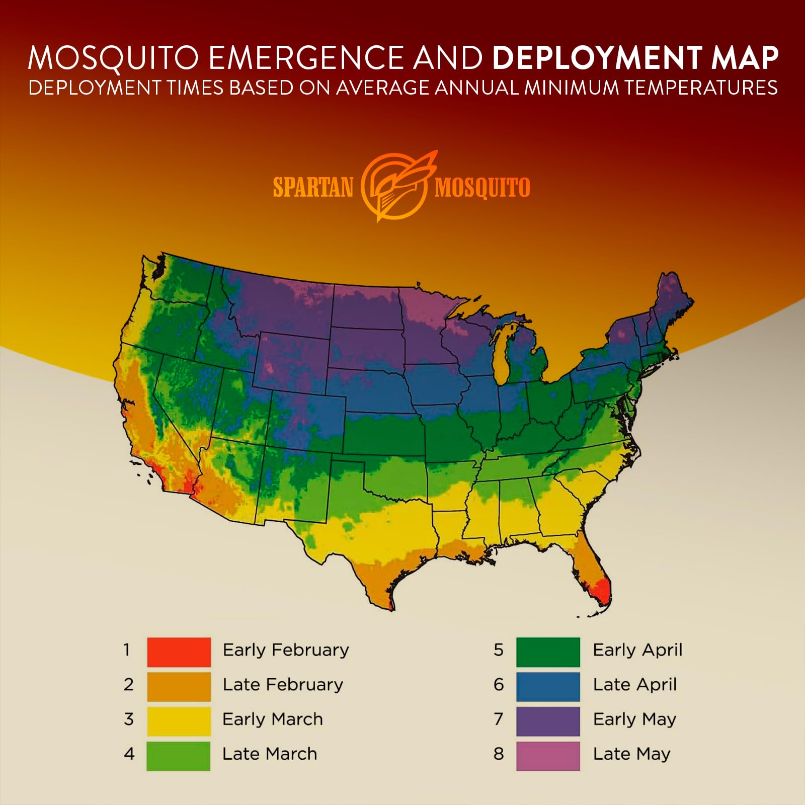 Spartan Mosquito Pro Tech proudly manufactured in the USA