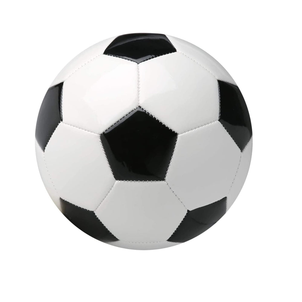 SPDTECH Soccer Ball small size 2 in white and black, ideal for toddler grip.