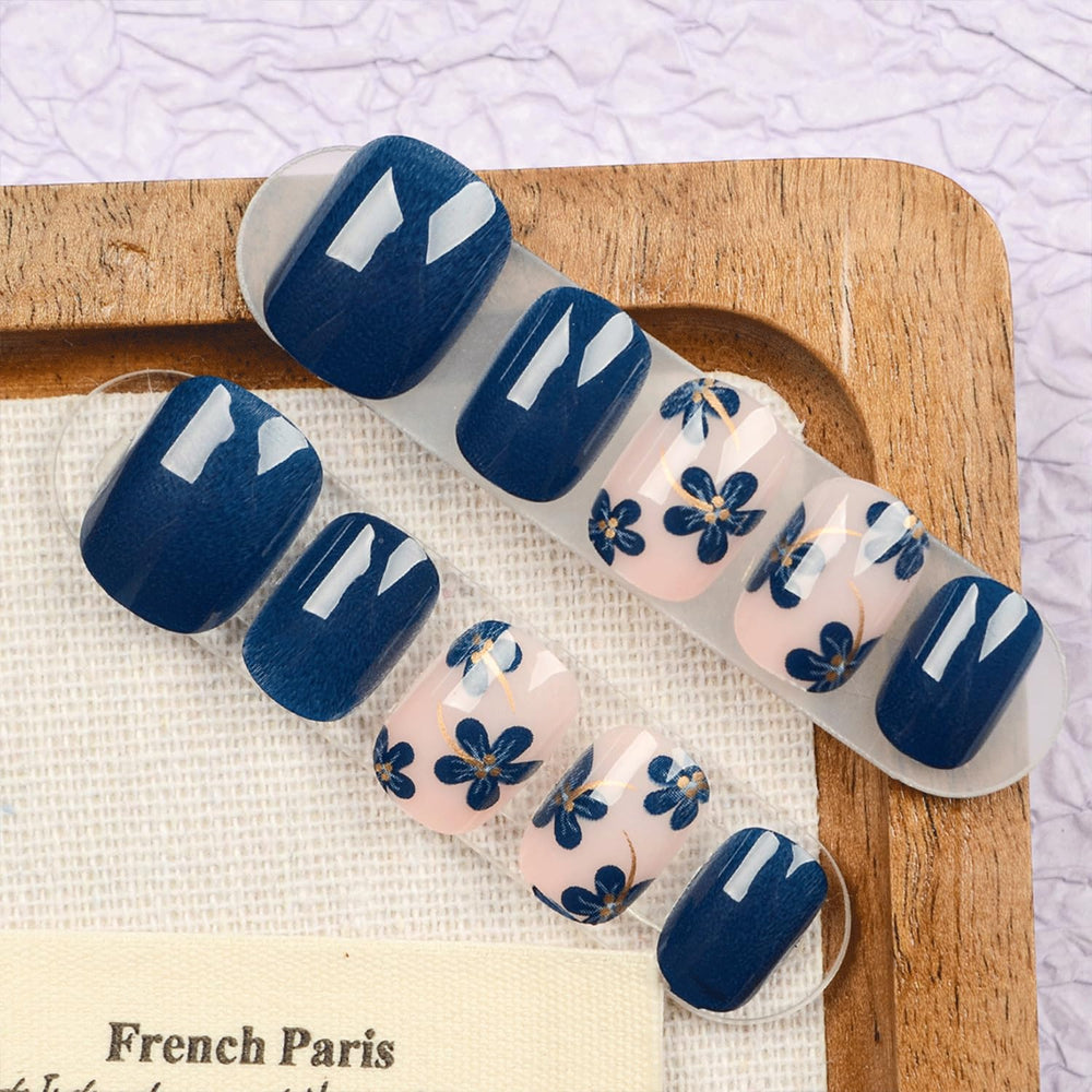 Spebozy 24pcs package with jelly glue, nail files, and sticks for versatile styling