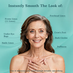 Spec Ask Instant Eye Lift Serum travel pack ready for flights and trips.