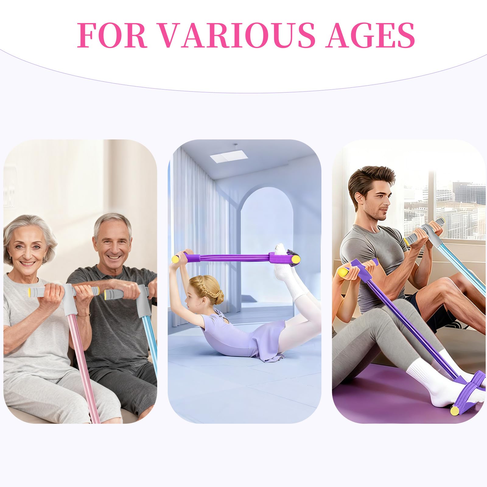 Spechance six-tube system targets hips, shoulders, arms, core, and legs
