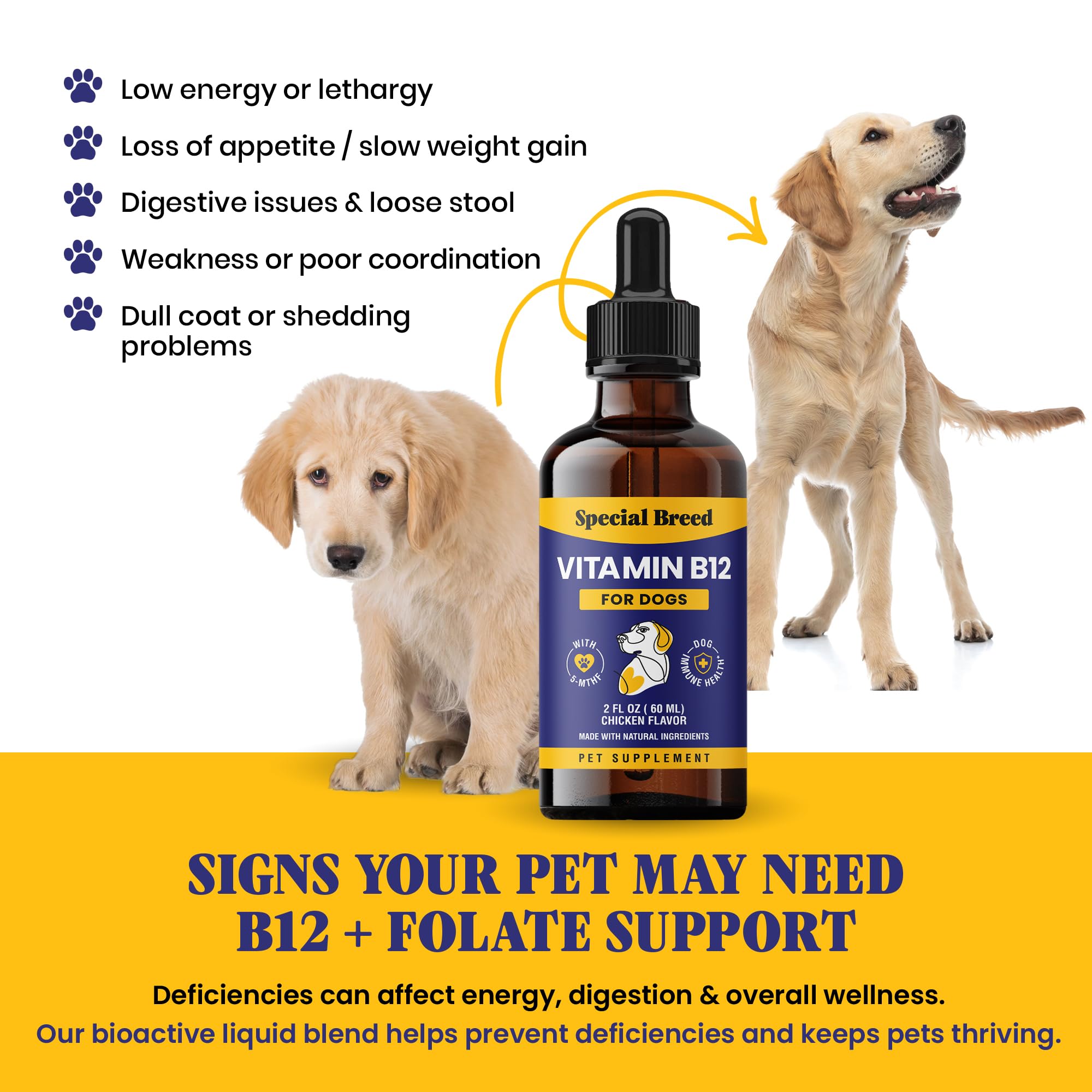Special Breed chicken-flavored liquid appeals to picky eaters.