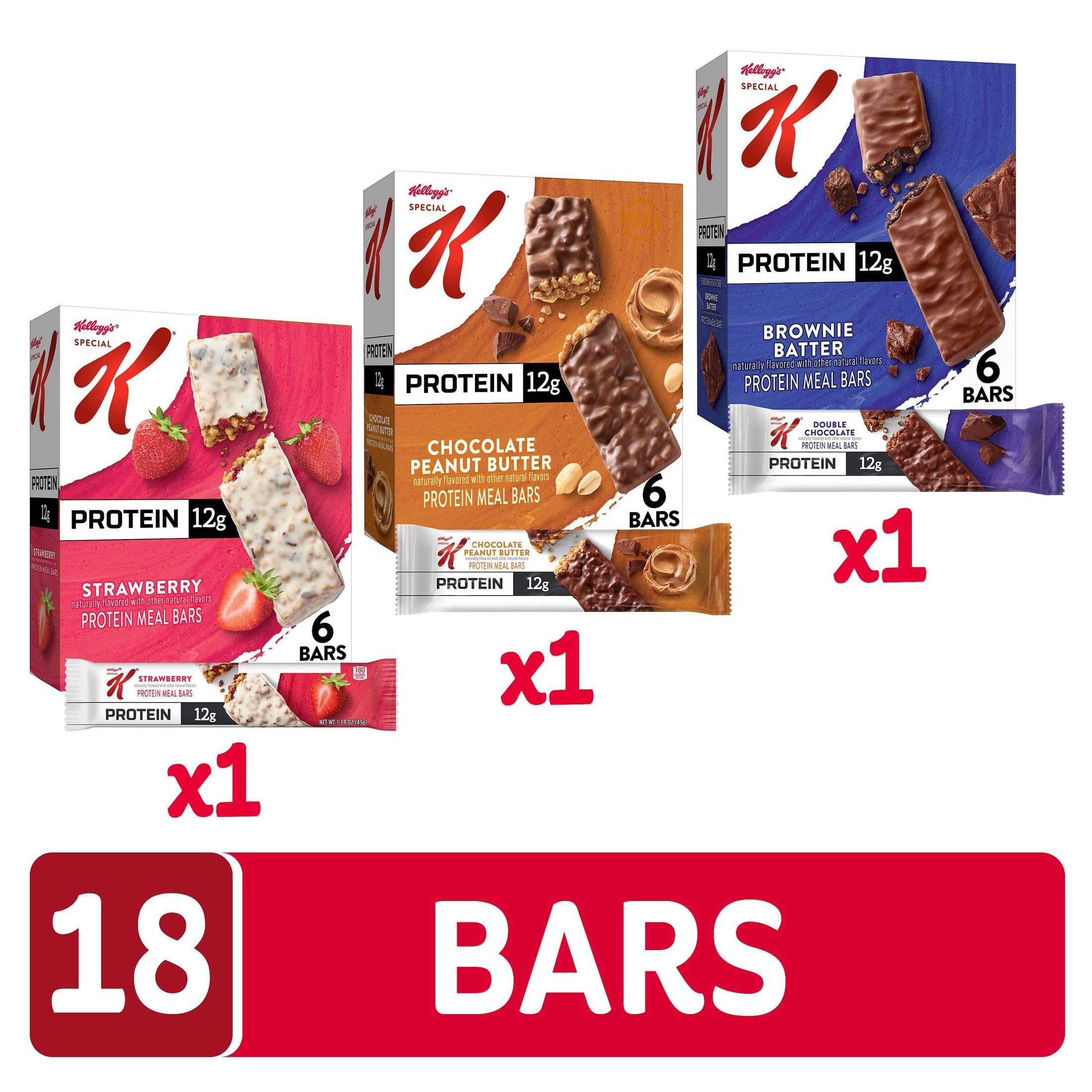 Special K Bar Chocolate Brownie Batter flavor close-up with rich texture