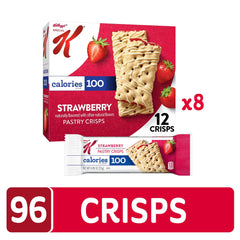 Special K Bar Pastry Crisps Strawberry bar in hand for on-the-go snacking.
