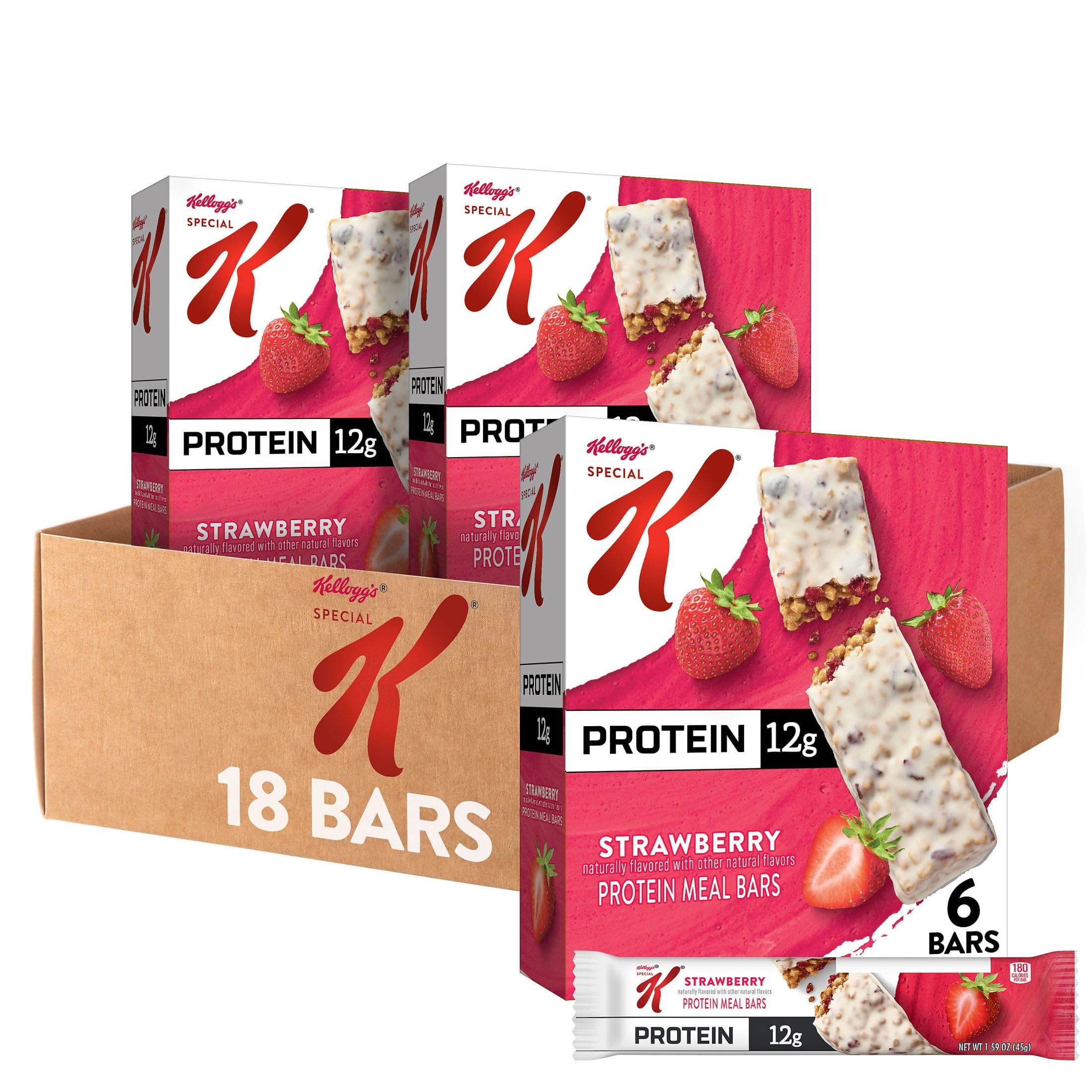 Special K Protein Meal Bars packaging for easy stocking