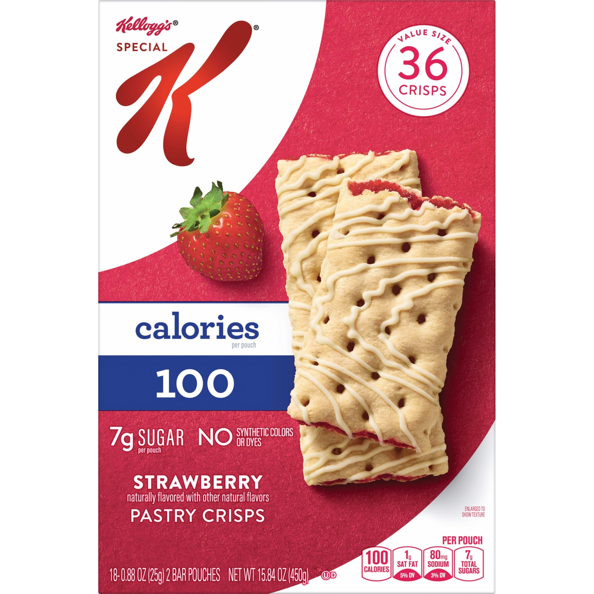 On-the-go snack image featuring Special K Crisps in a bag.