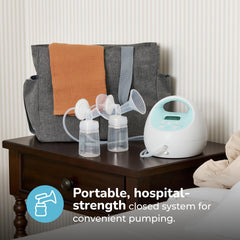 Spectra S1 Plus double pumping mode enabling efficient sessions for busy moms