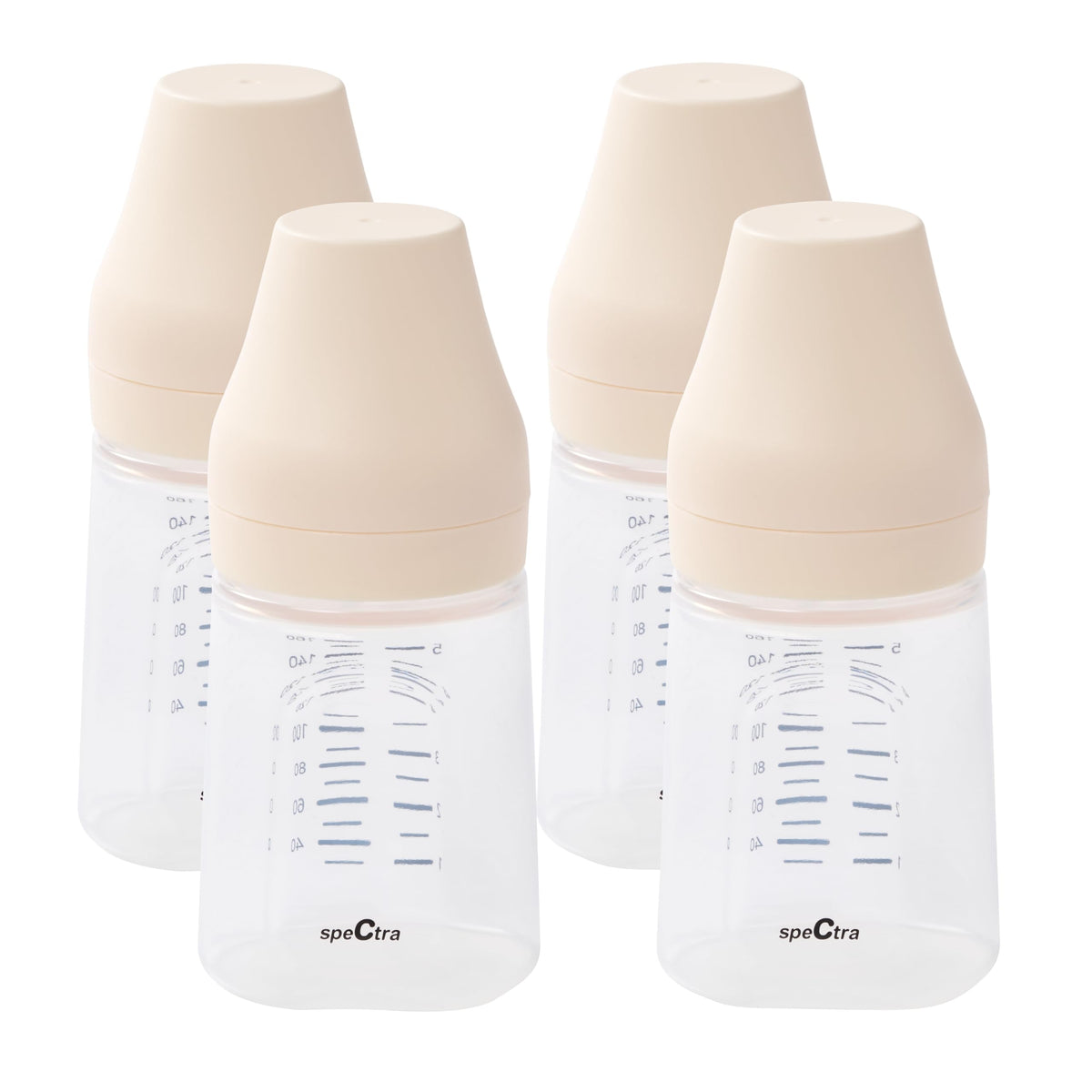Spectra wide neck bottle cap and lid provide a secure seal.