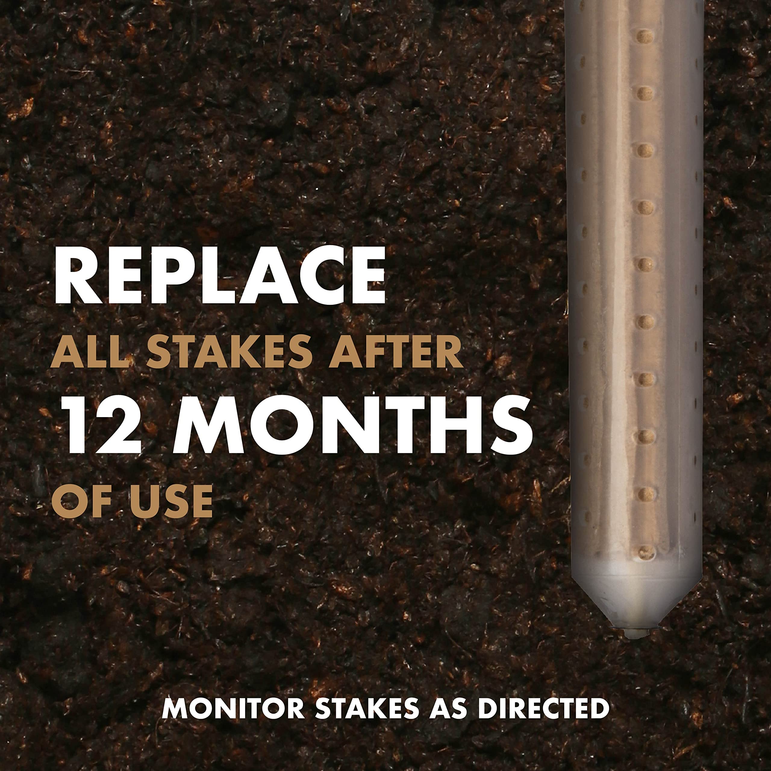 Spectracide Terminate stake pop-up indicator signals termite activity clearly