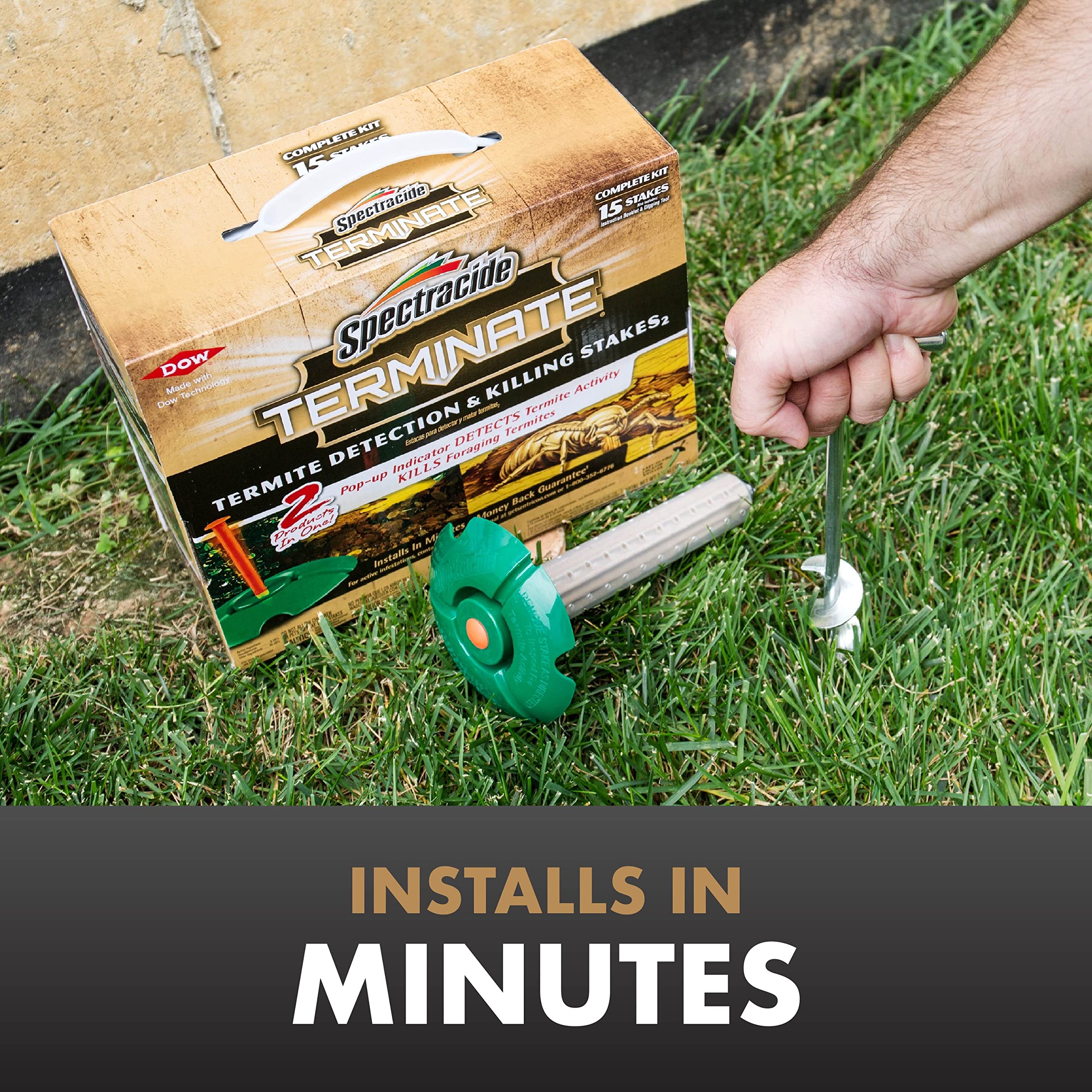 Spectracide Terminate 15-count kit supports broad termite monitoring