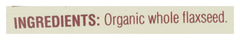 Packaging of Spectrum flaxseed in an air-tight pouch preserves freshness.