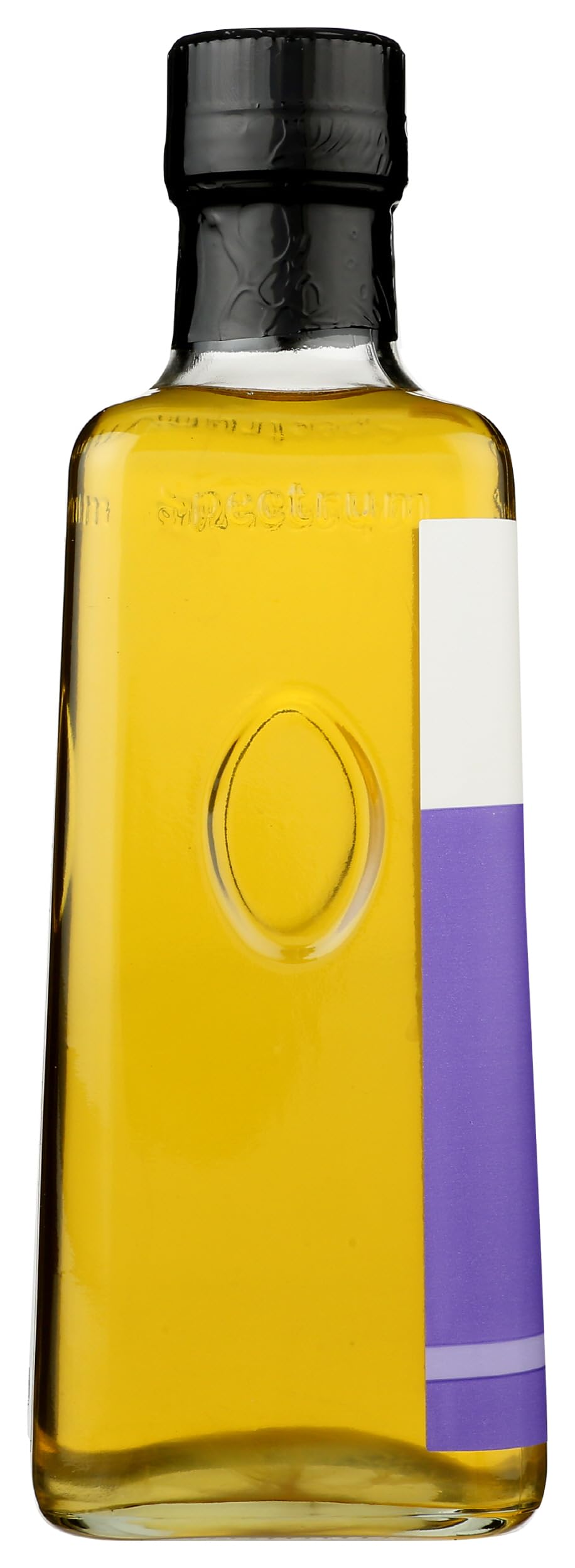 Spectrum Organic Sesame Oil close-up emphasizing nutty aroma and color.