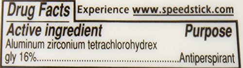 Unscented label indicating fragrance-free protection.
