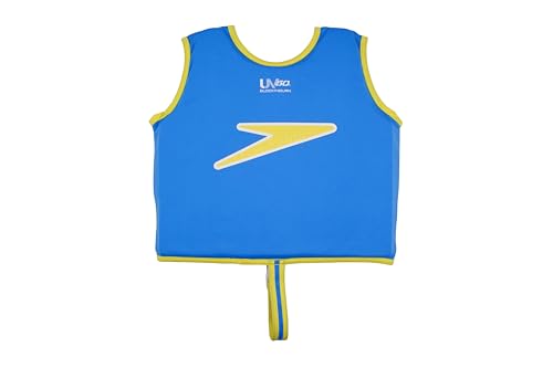 Speedo child flotation vest worn-fit demonstrating secure fit during water activities