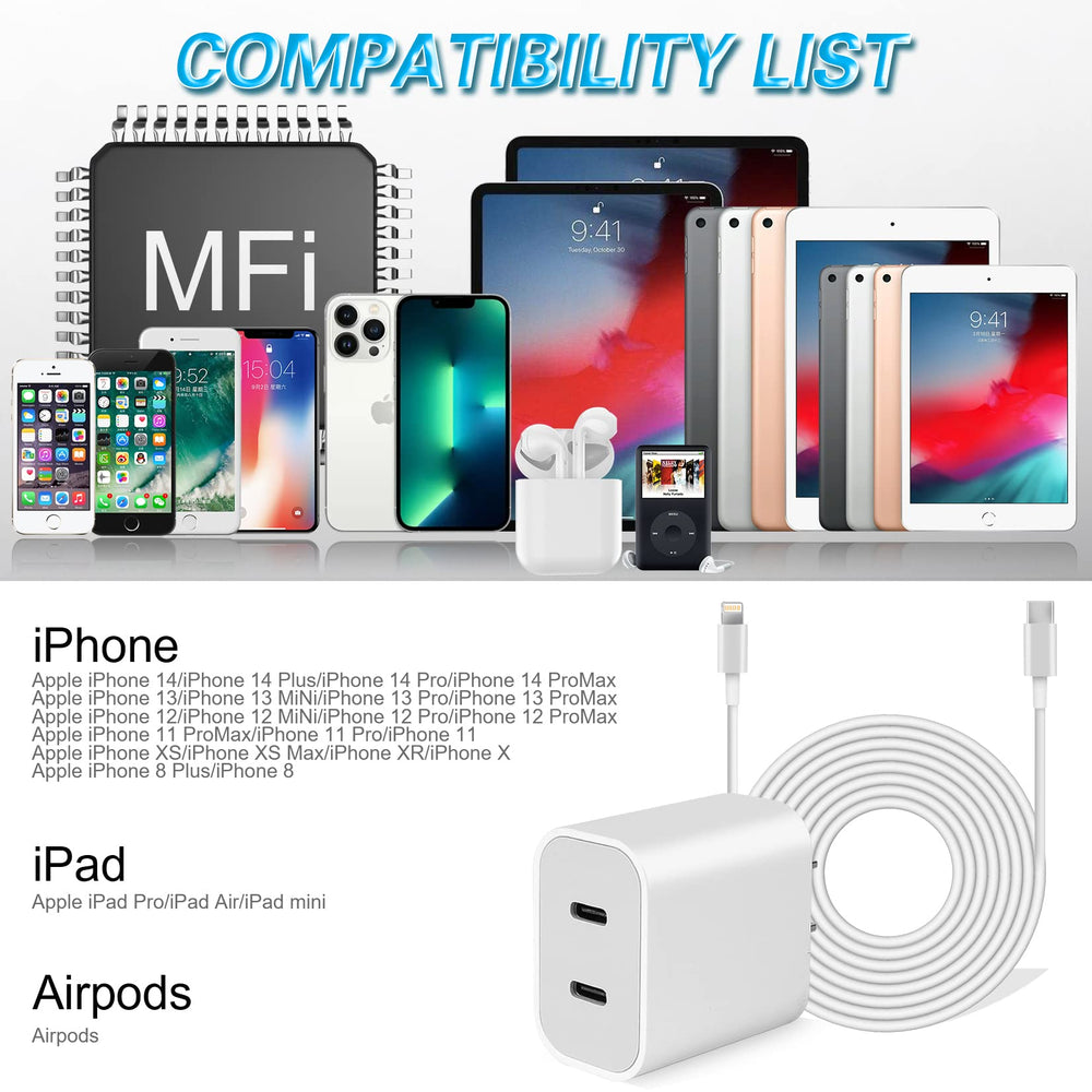 SpeedScope USB-C to Lightning cable, 6ft, durable and reliable