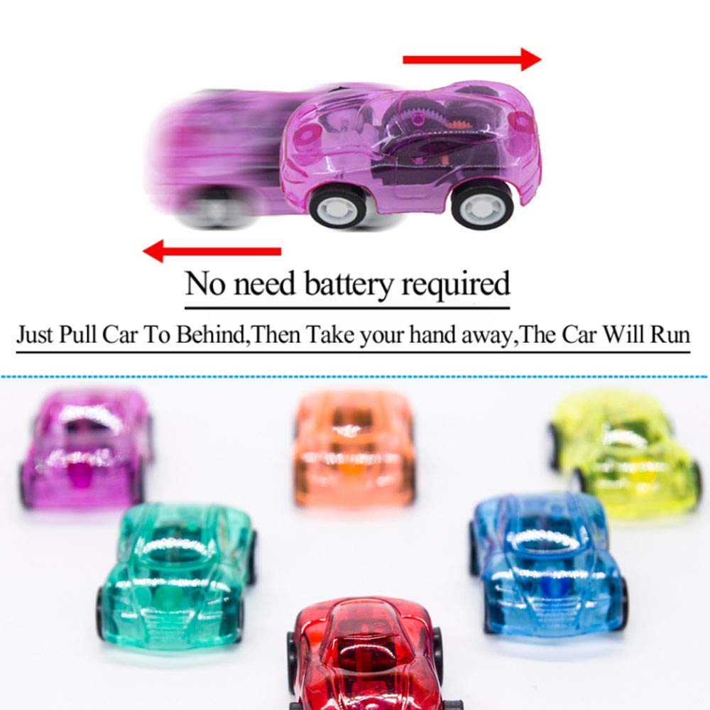 Speedy Panther birthday party prizes mini cars fit goody bags.