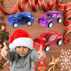 Speedy Panther multi-color pull-back cars offer durable, small-size play for classrooms.